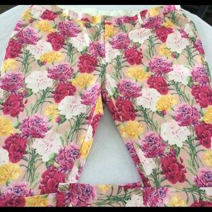 Men’s ASOS Pink Floral Pants 46x34 NWOT